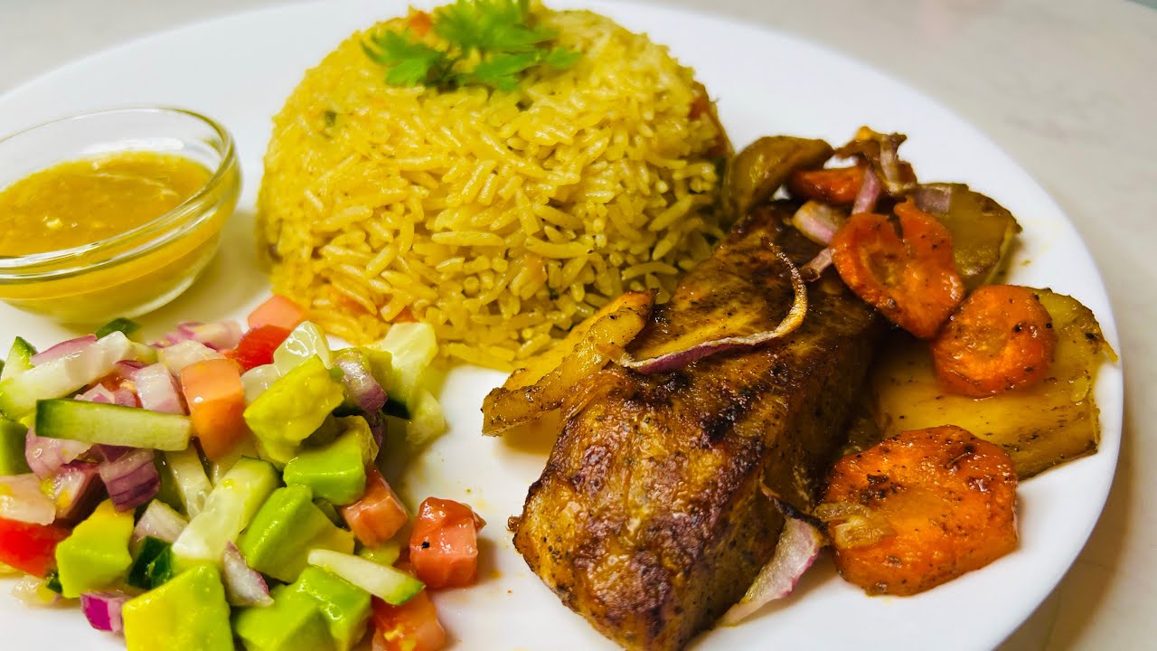 Qado bariis iyo kaluun aan caadi ahayn 😋