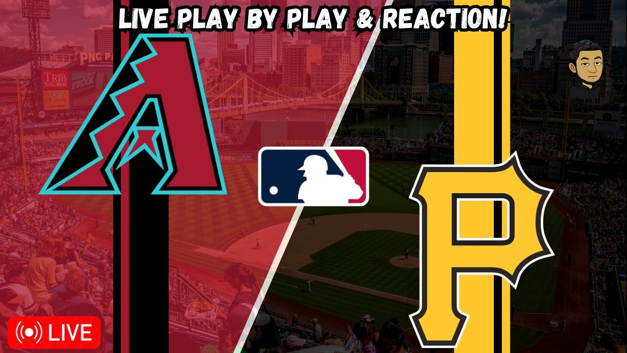 Arizona Diamondbacks vs Pittsburgh Pirates | MLB Livestream Live Radio Broadcast