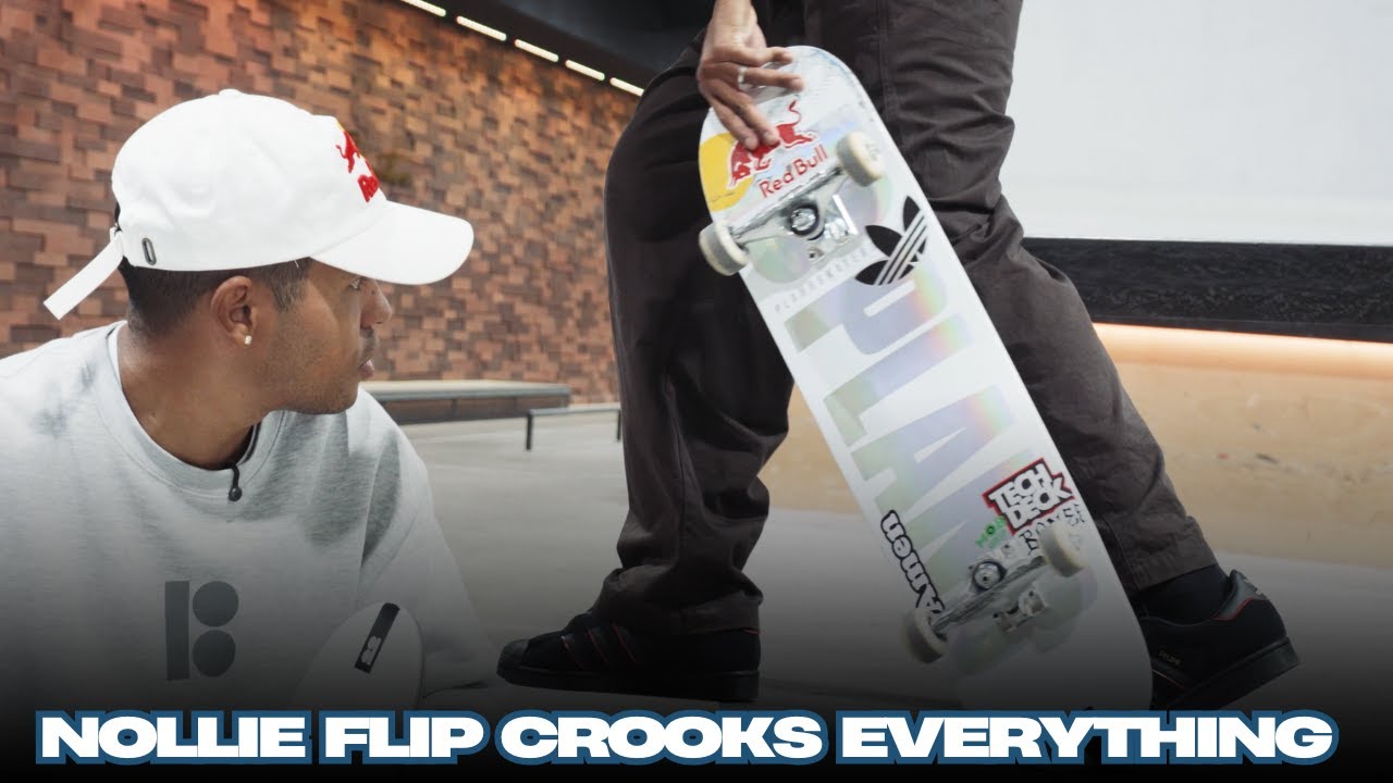 Felipe Gustavo / Nollie flip crooks everything