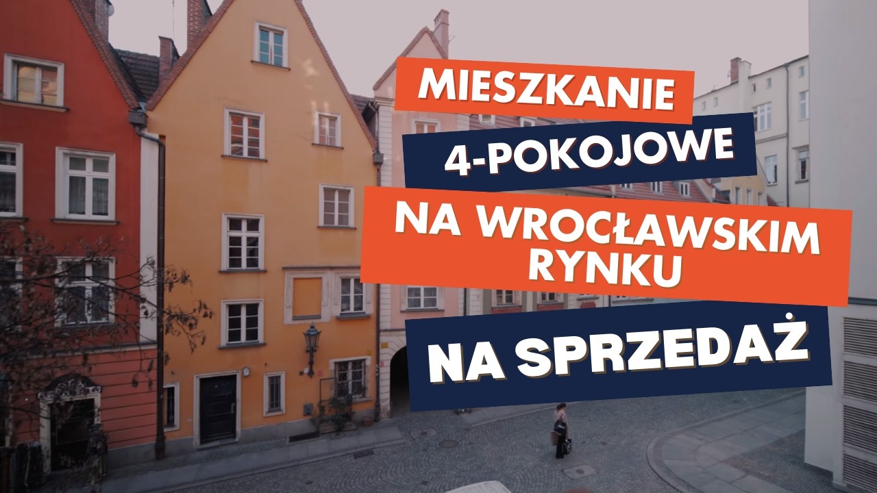 Jak się mieszka na wrocławskim Rynku? Zajrzyj do 4-pokojowego mieszkania