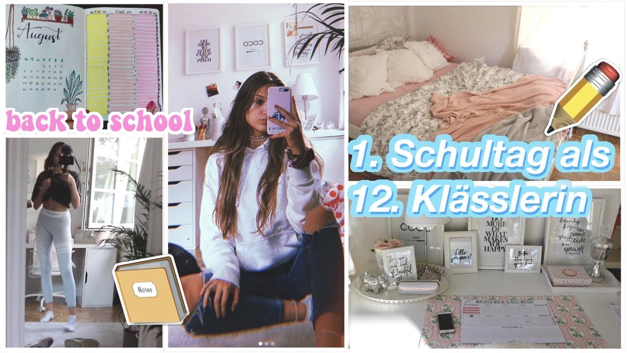 GET READY FOR BACK TO SCHOOL & ERSTER SCHULTAG VLOG ✏️💛👩🏼‍🎓