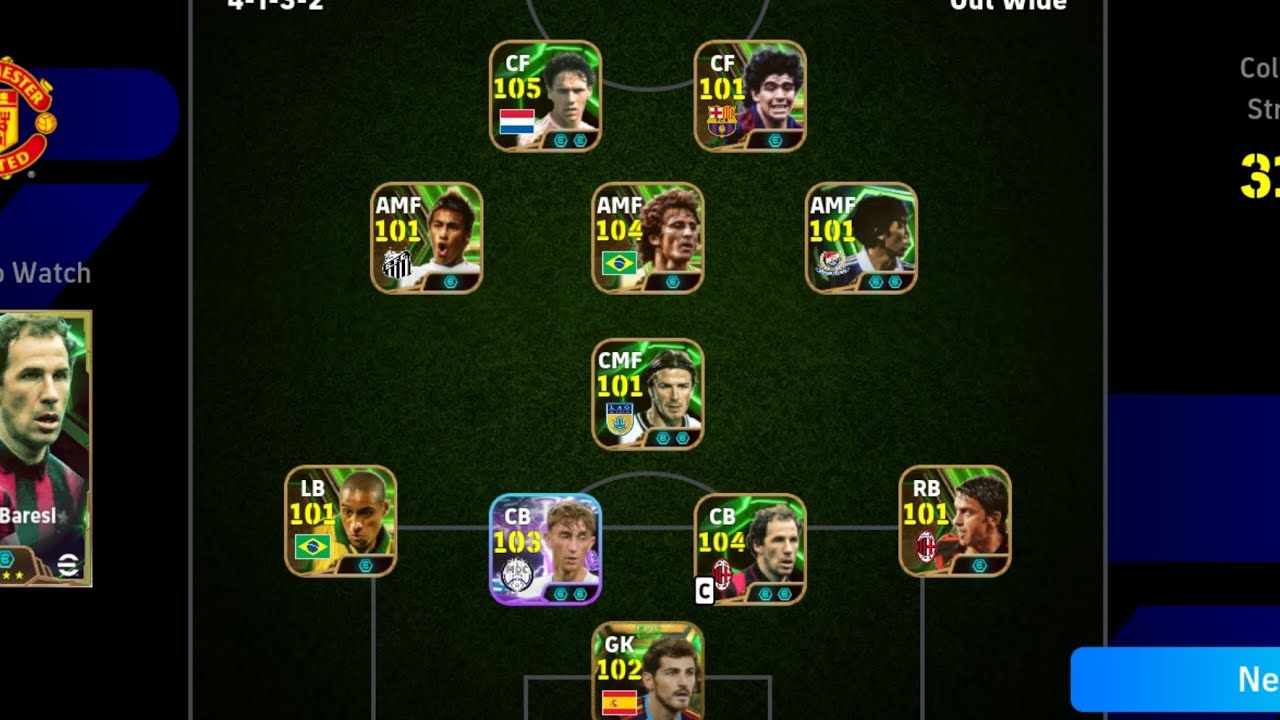 when the efootball bot ai team squad is like that, what do you do? 
