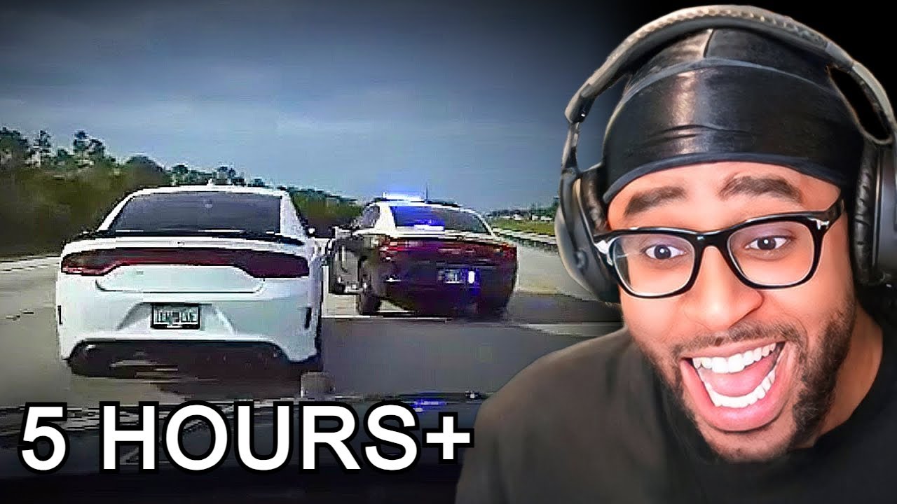 coolkid reacts to BEST OF POLICE CHASES | 5 HOUR COMPILATION
