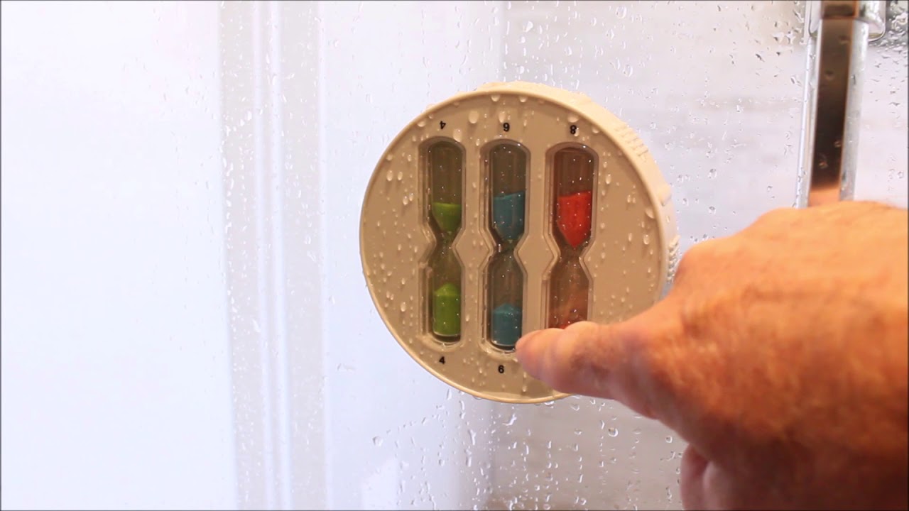 Productvideo EcoSavers ShowerTimer Hourglass3