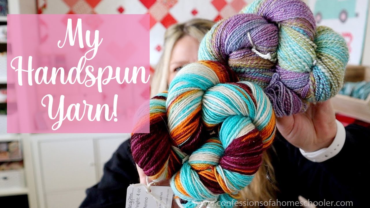 My Handspun Yarn (Spinolution Wheel, Fiber, and Carder!)