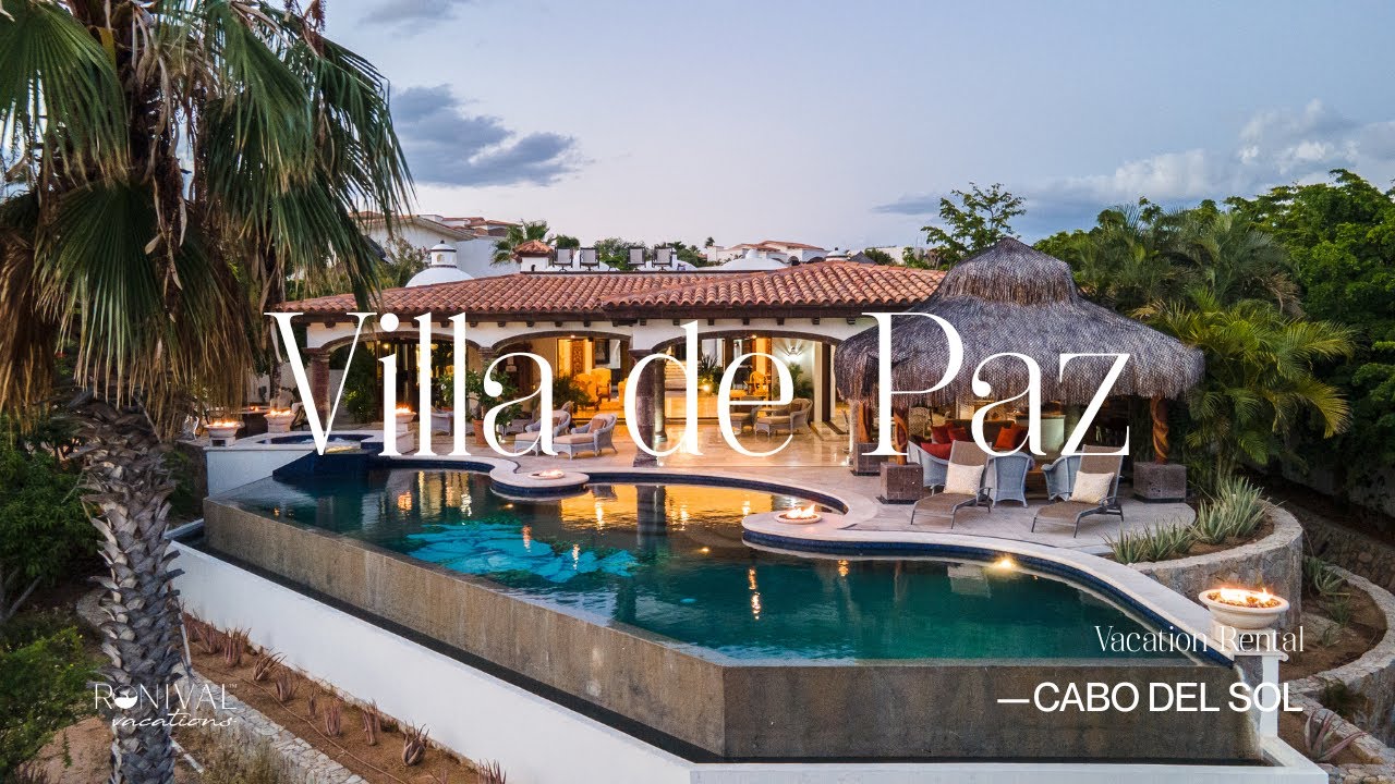 Villa de Paz | Luxury Ocean & Golf View Retreat in Cabo del Sol