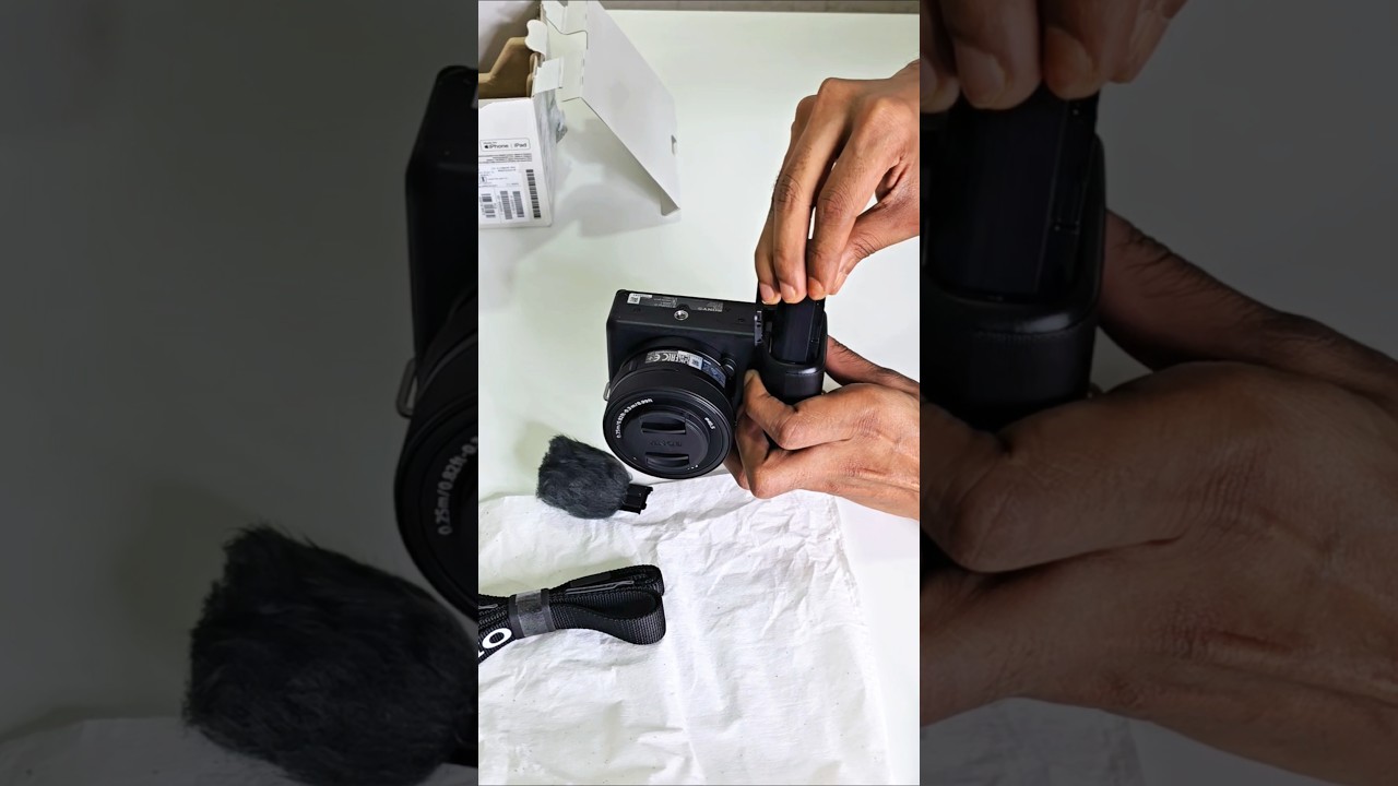 Sony ZV-E10 Mark 2 Setup 🔥 | First Power On ⚡ #Shorts #techshorts  #SonyZVE10Mark2