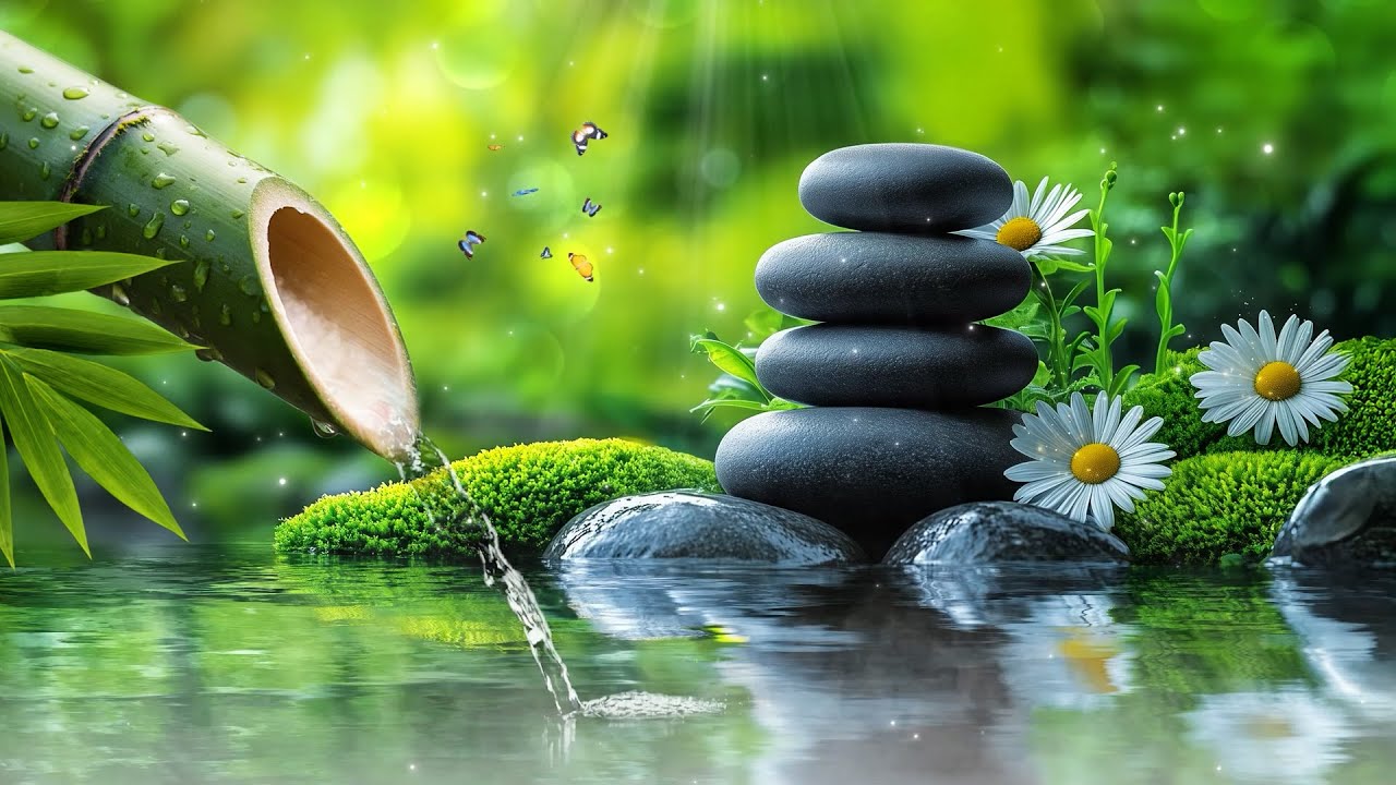 Deep Sleep Music | Water Sounds + Piano Music for Relax Mind Body, Deep Rest & Sleep Better