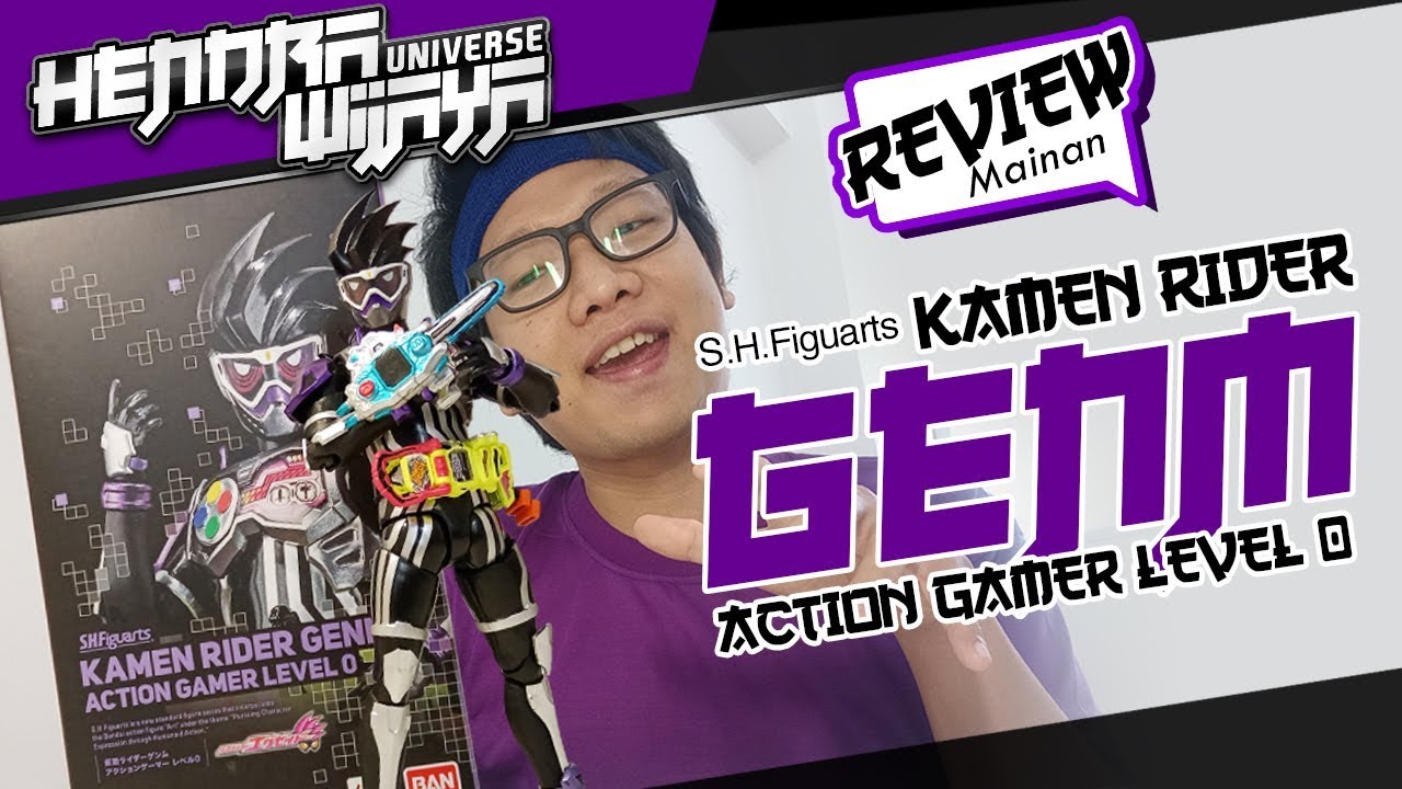 [Review] S.H.Figuarts Kamen Rider Genm Action Gamer Level 0 (Mainan Kamen Rider Ex-Aid RTV)