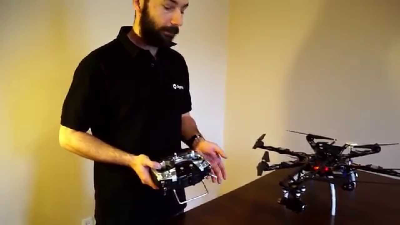 Zenmuse h3-3d tilt, pitch speed with naza v2 and futaba radio