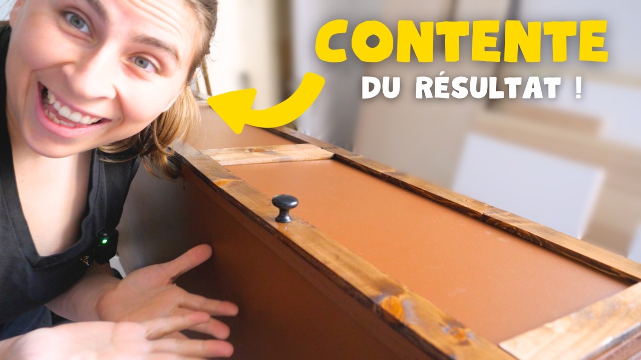 Des MEUBLES SOLIDES et légers en VAN !