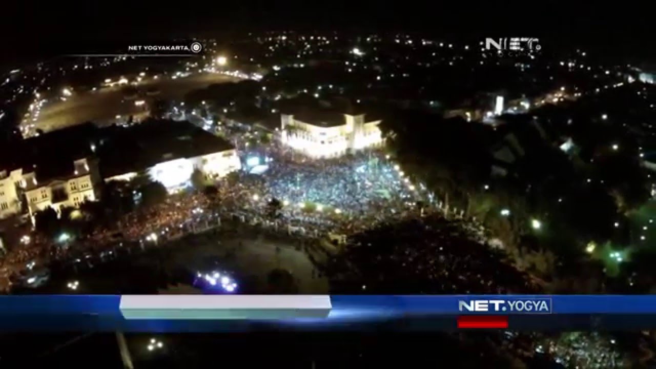 NET YOGYA - Perayaan Tahun Baru Di Yogyakarta