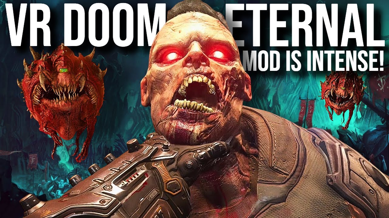 This DOOM Eternal VR Mod is TOO INTENSE (and Far From Perfect!) // Quest 3 PC VR Gameplay