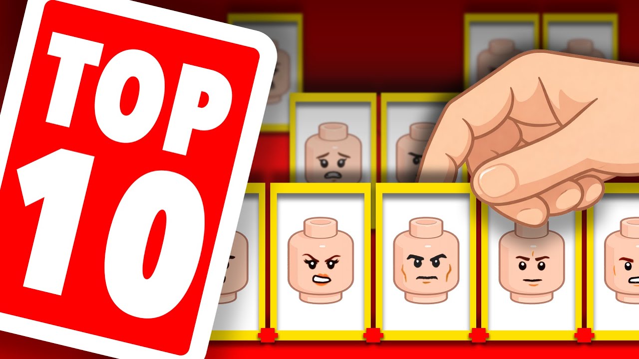 The Most Overused LEGO Minifigure Faces (Ranked)