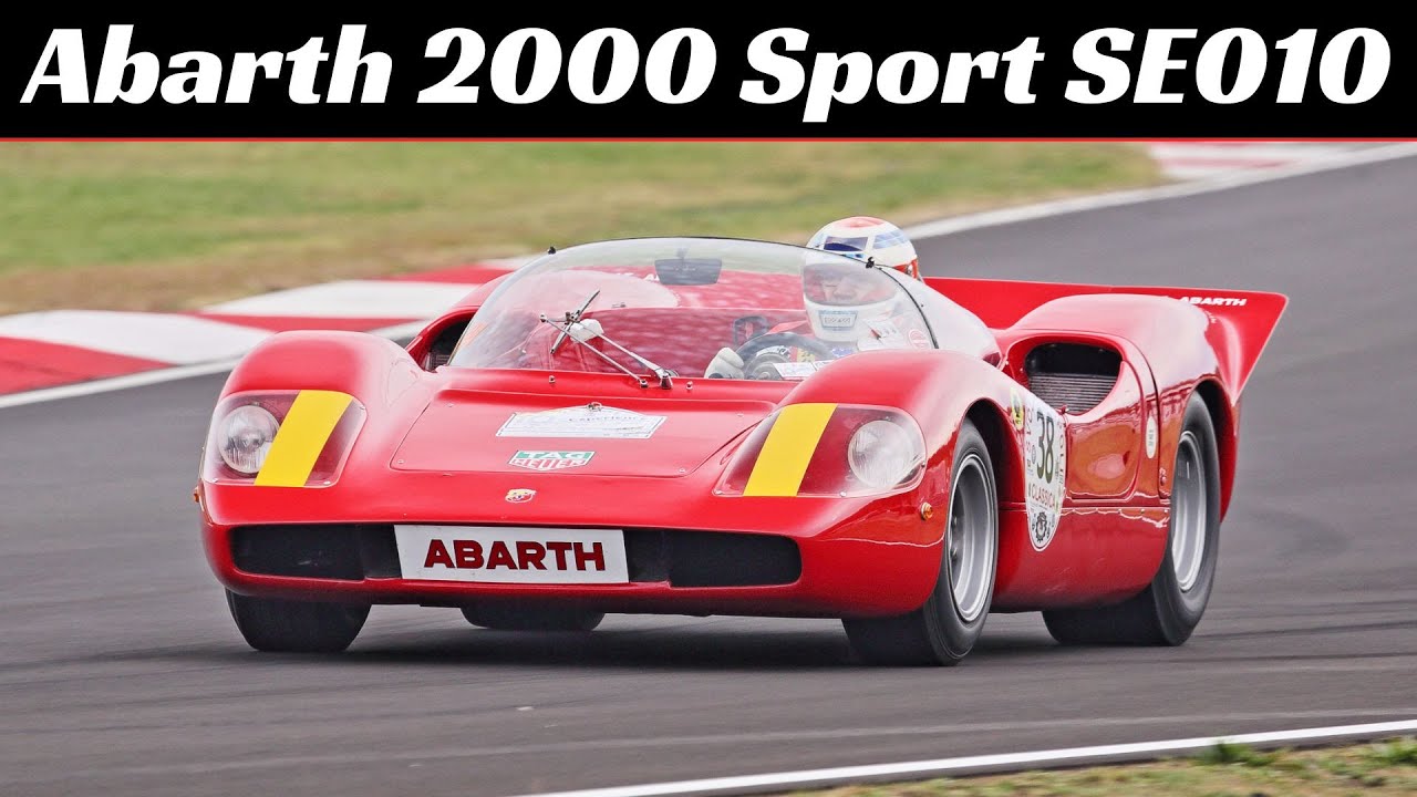 Fiat Abarth 2000 Sport Tipo SE010 (1968) - 250Hp 2.0-Litre Engine & 575Kg - Great Sound on Track!