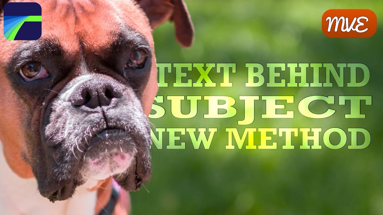 Masking Text Behind Subject, Tutorial - LumaFusion - New Method (iOS, Android, ChromeOS)