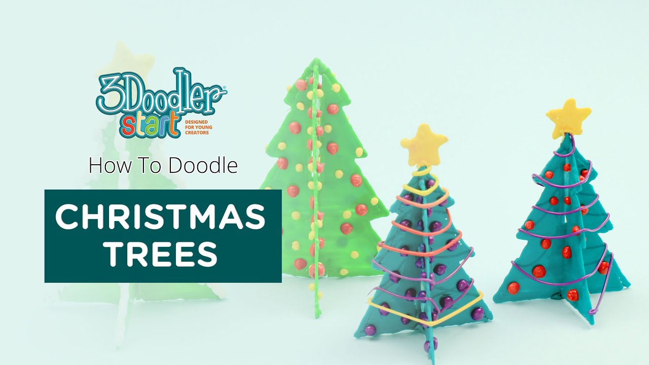 3D Pen Lesson | How To Doodle A CHRISTMAS TREE