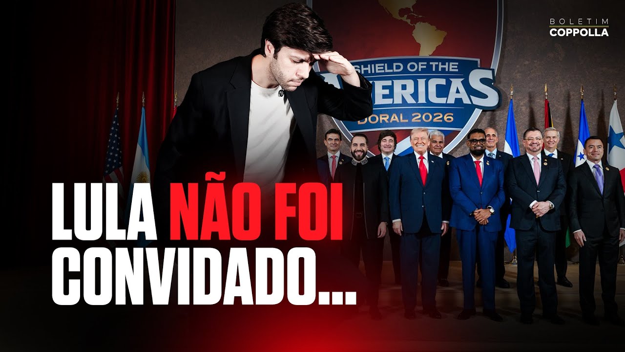 ‘Escudo das Américas’: por que Lula não foi convidado? Falta de química? – Boletim Coppolla 012/26