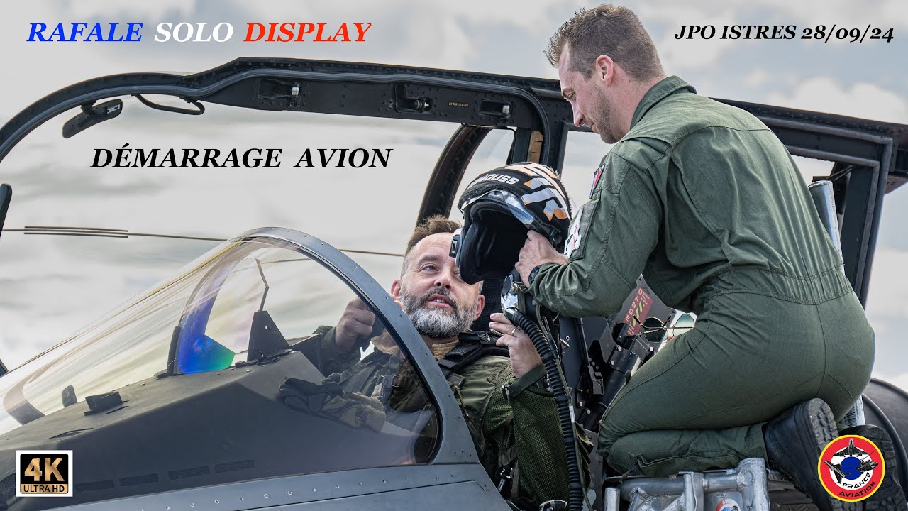 MISE EN ROUTE RAFALE SOLO DISPLAY JPO ISTRES 28 Sept 24 Les M88 Résonnent.