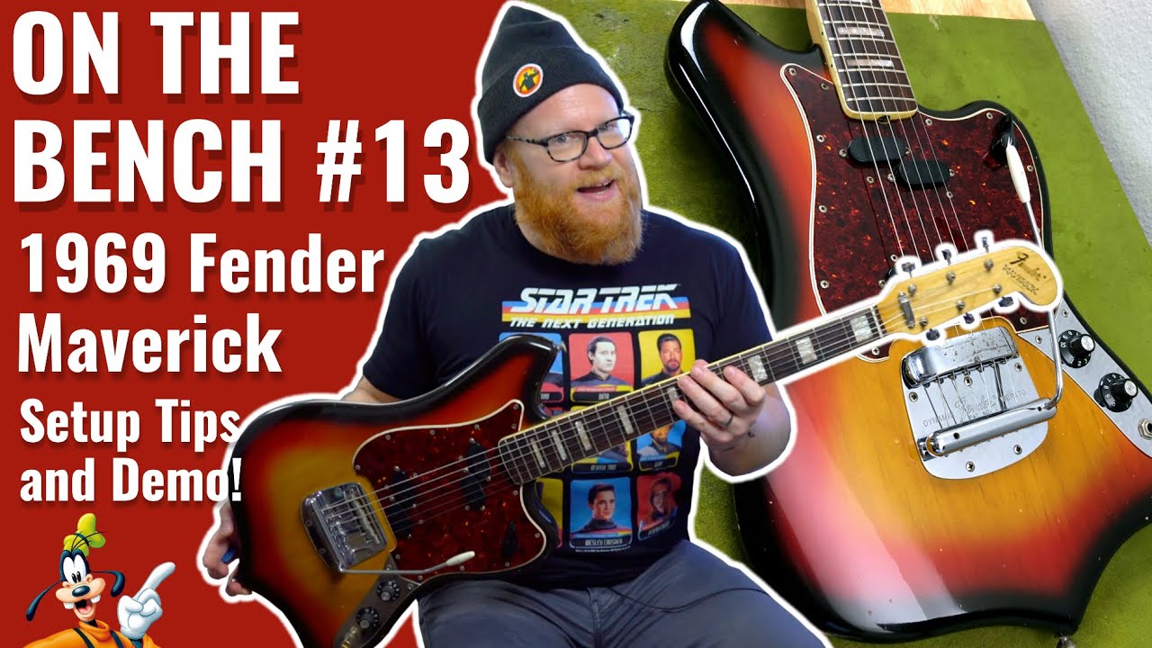 ON THE BENCH #13: 1969 Fender Maverick Setup & Demo PLUS Novak XII Pickups