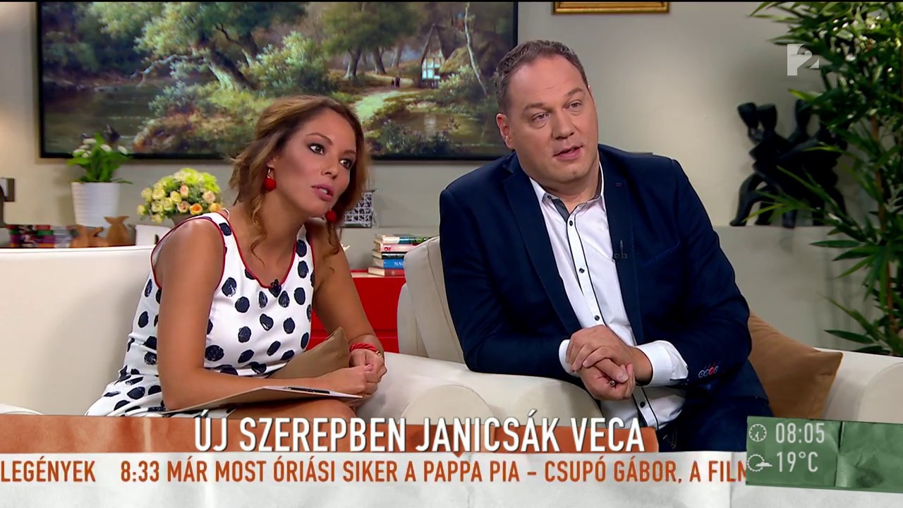 Vendégműsorvezető lesz Janicsák Veca! - tv2.hu/mokka