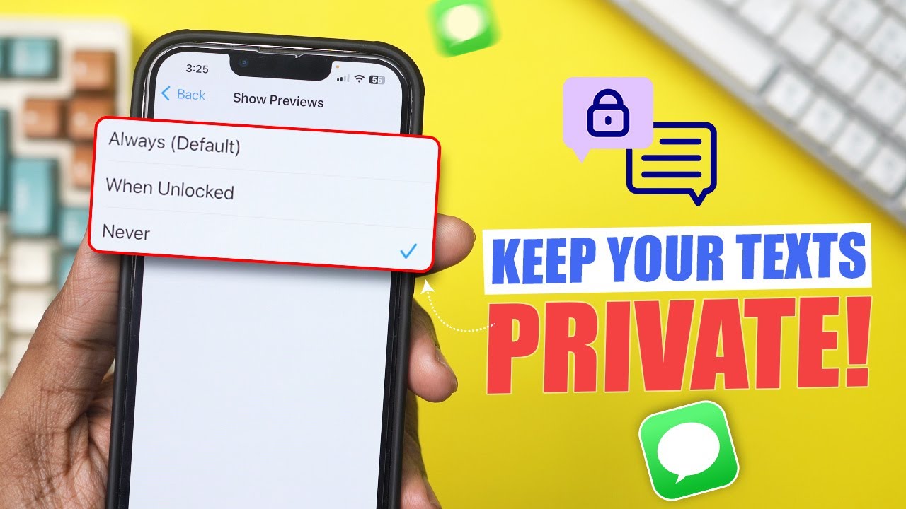 How to Stop Someone from Reading Text Messages on iPhone | Protect Text Messages on iPhone