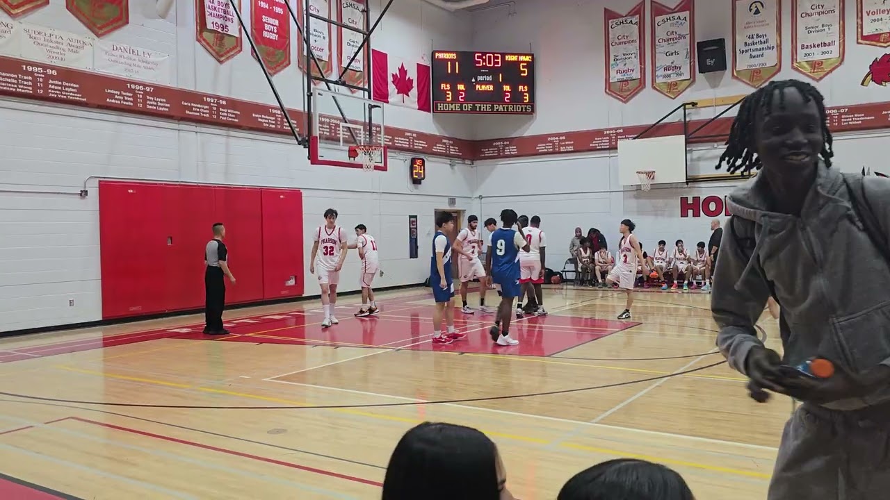 L.B.Pearson High school VS North Trail High School 28 November 2025