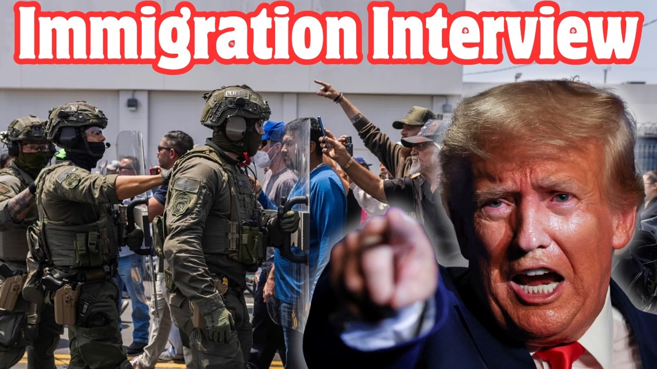Trump *HINTS* at toning down ICE in big interview?