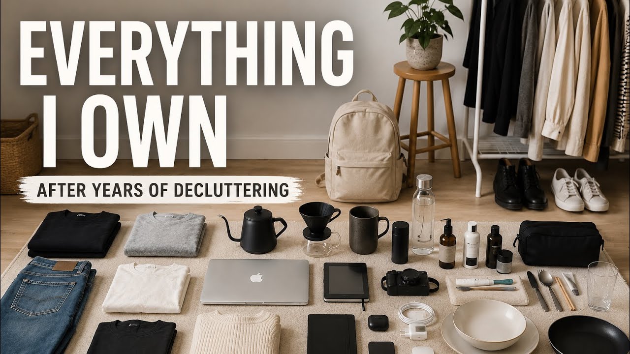 Everything I Own After Years of Minimalism