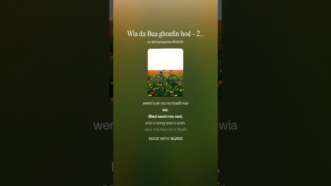 39 2 Wia da Bua ghoaßn hod   20 06 2007