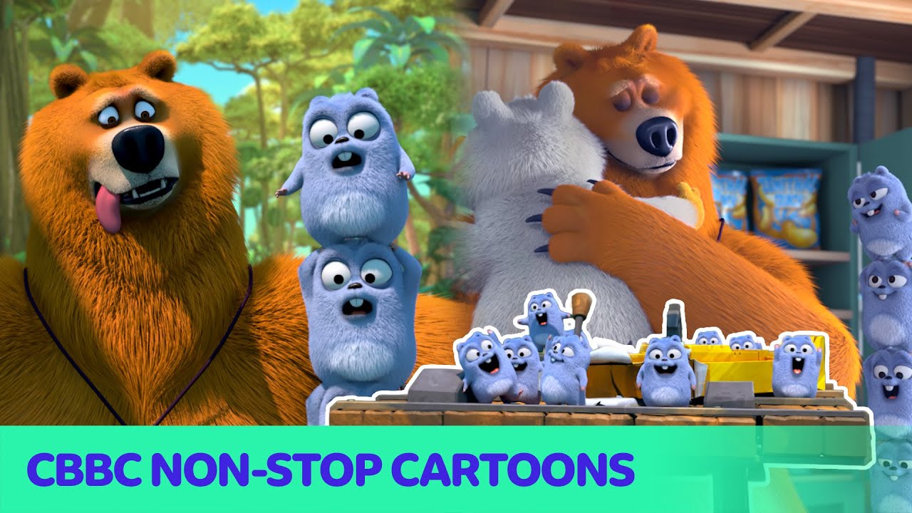 Team Work Makes the Dream Work! | Grizzy & the Lemmings | Cartoon for Kids