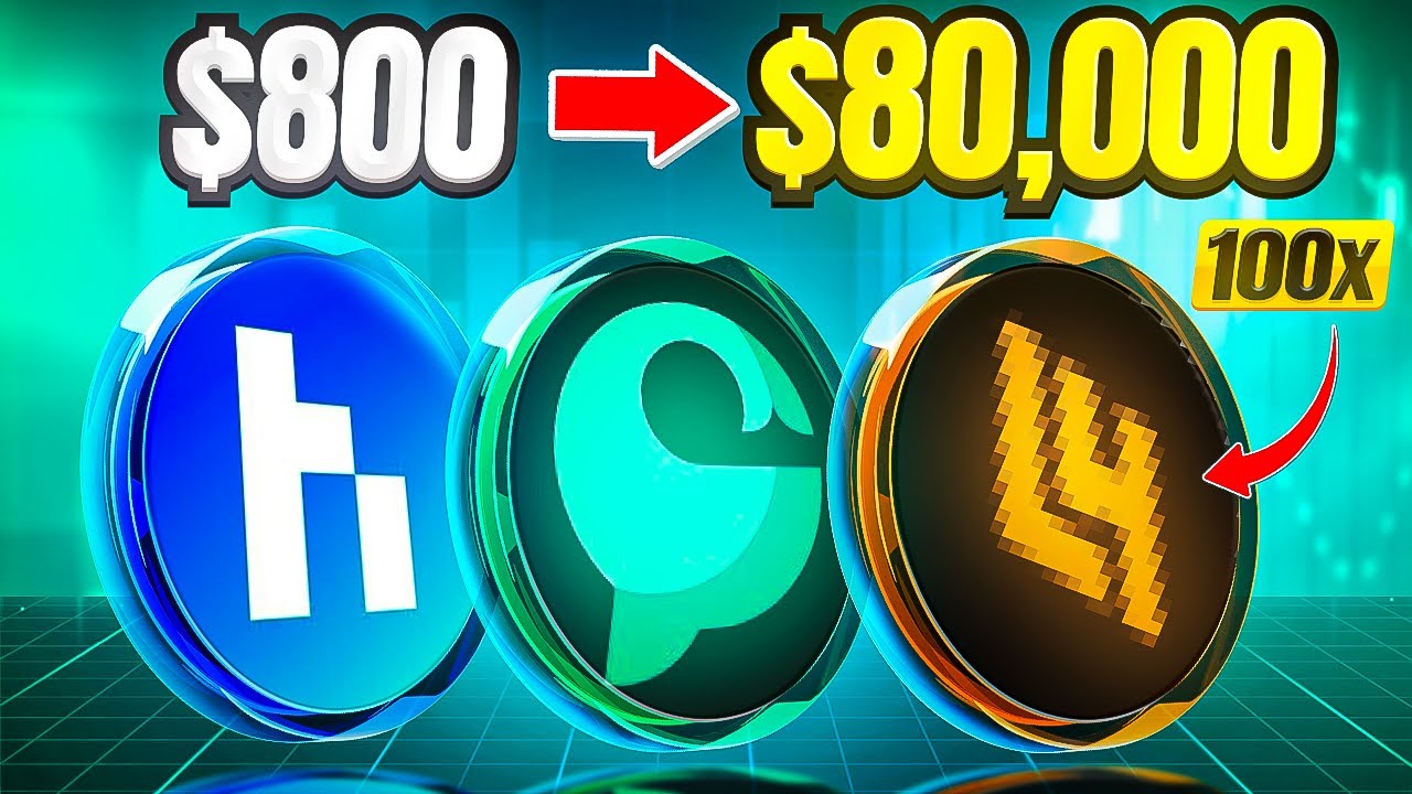 TOP 3 MICRO CAP ALTCOINS TO BUY NOW!! (100X POTENTIAL)