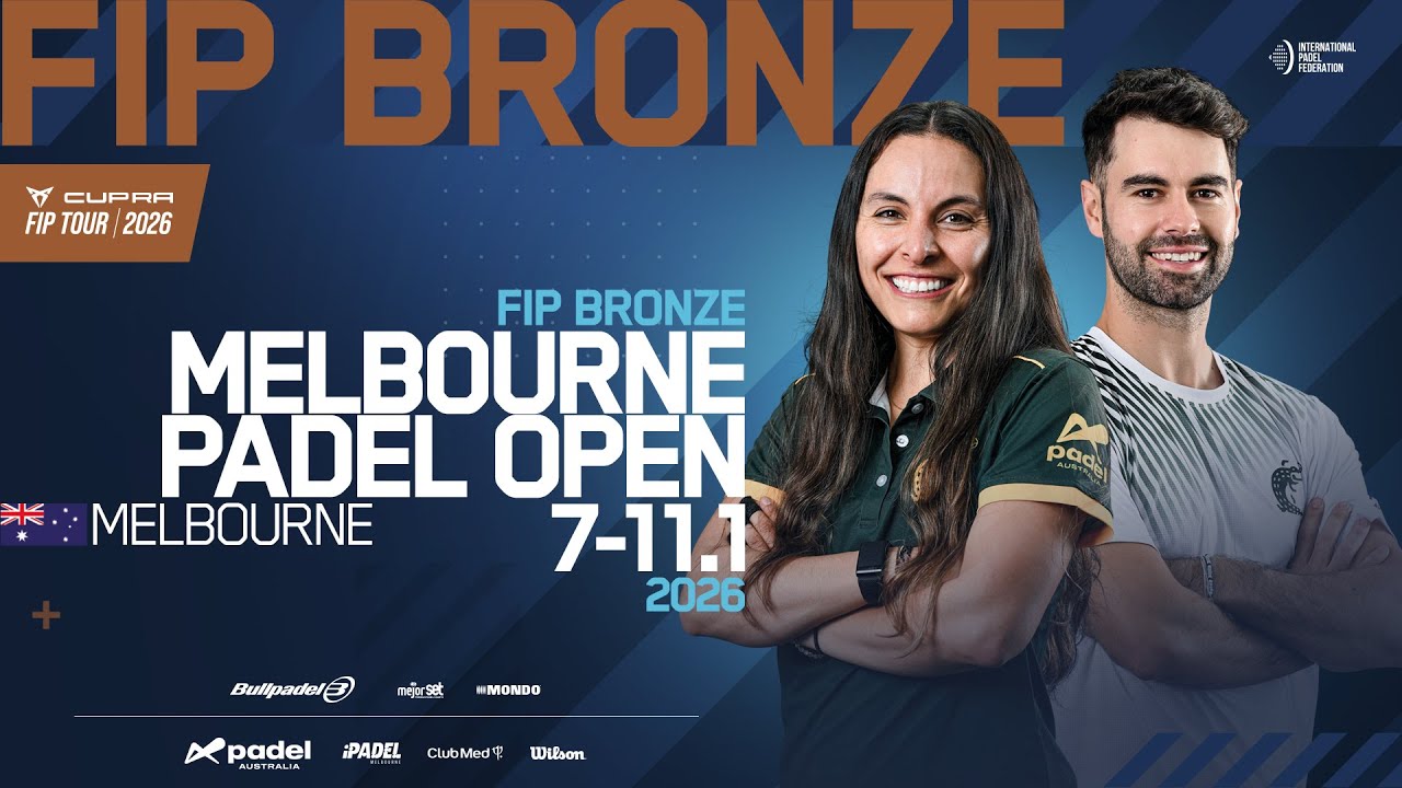 FIP BRONZE MELBOURNE PADEL OPEN - Finals