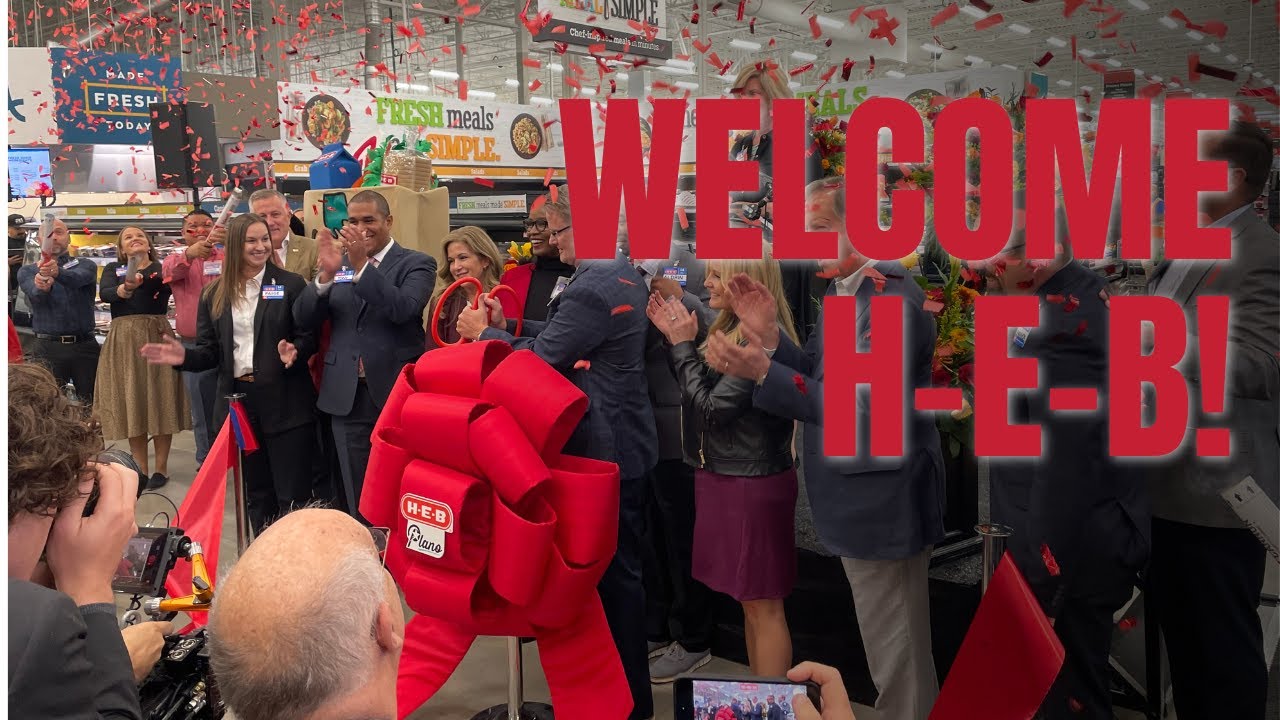 Welcome to Plano, H-E-B!