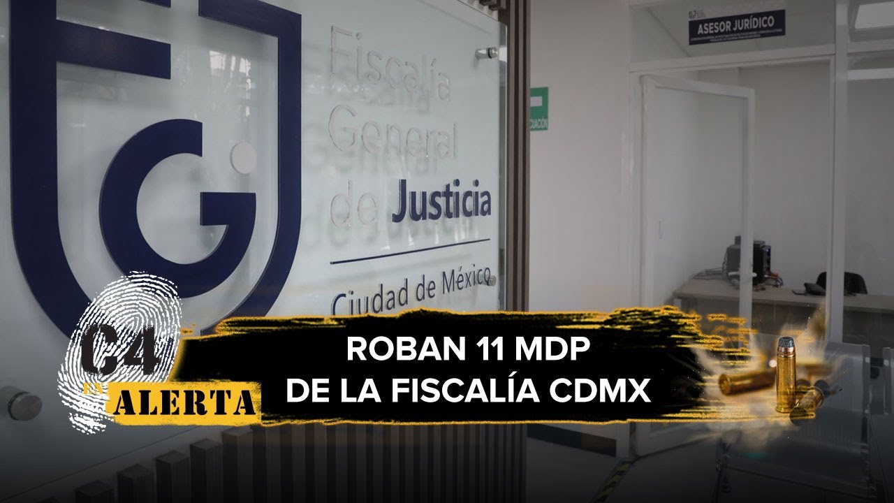 ¡Ni la fiscalía se salva! Bodega de indicios de la FGJCdMx es asaltada; roban más de 11 mdp