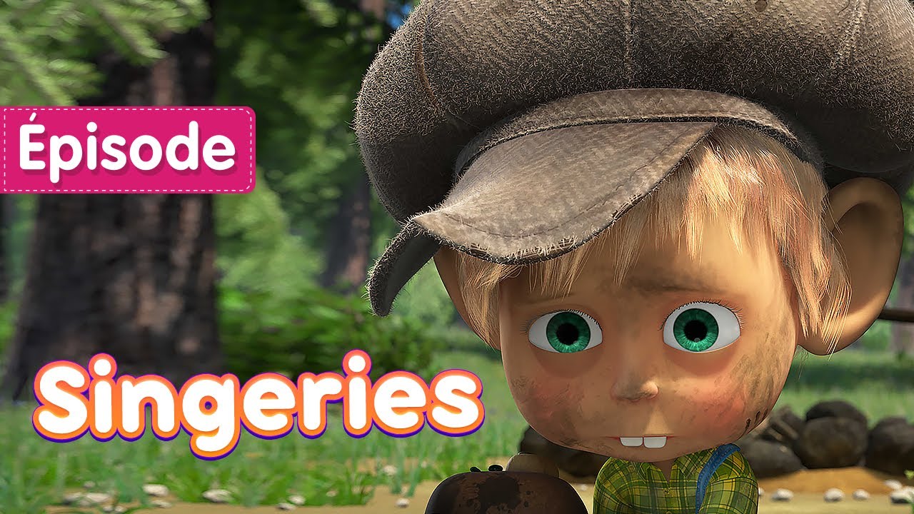 Masha et Michka 🙈🚛 Singeries 🚛🙊 (Épisode 74) 👍