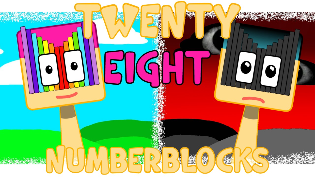 My Sprunki OC: Twenty Eight (from Numberblocks)
