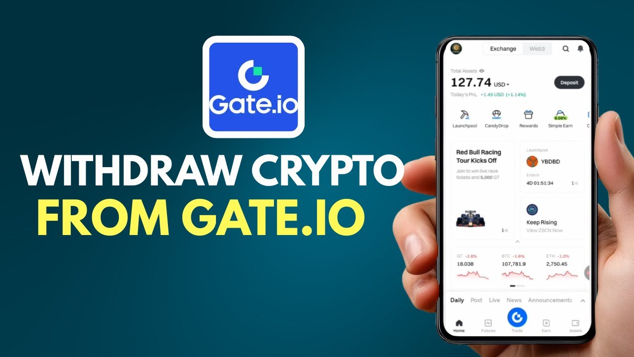 How to Withdraw Crypto from Gate.io Exchange