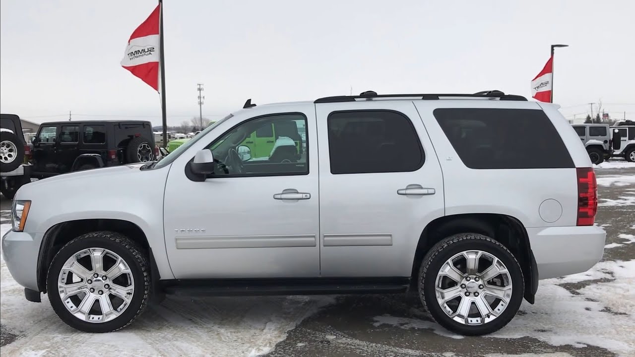 2014 CHEVROLET TAHOE LT1 QUADS THIRD DVD MOON SILVER ICE WALK AROUND REVIEW SOLD! 8863 SUMMITAUTO