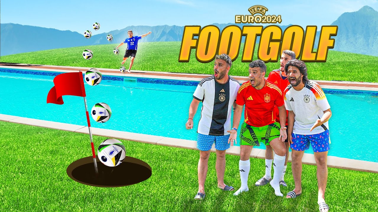 ⚽ EURO 2024 FOOTGOLF in VILLA ELITES!