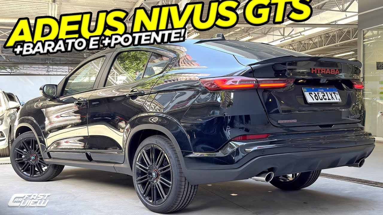 APRENDE VW! NOVO FIAT FASTBACK ABARTH 2026 HUMILHA NIVUS GTS EM TUDO? 185CV, TETO SOLAR E MUITO MAIS