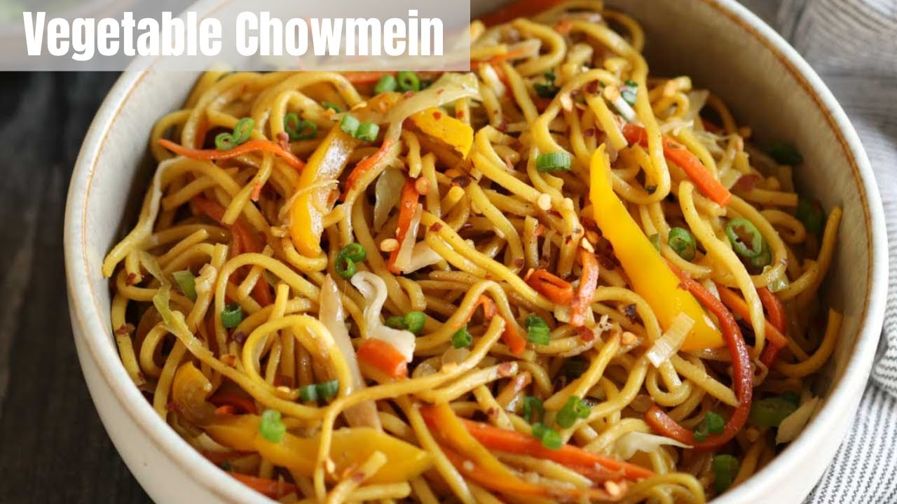 Get Ready for the EASIEST Vegetable Chow Mein Recipe EVER!