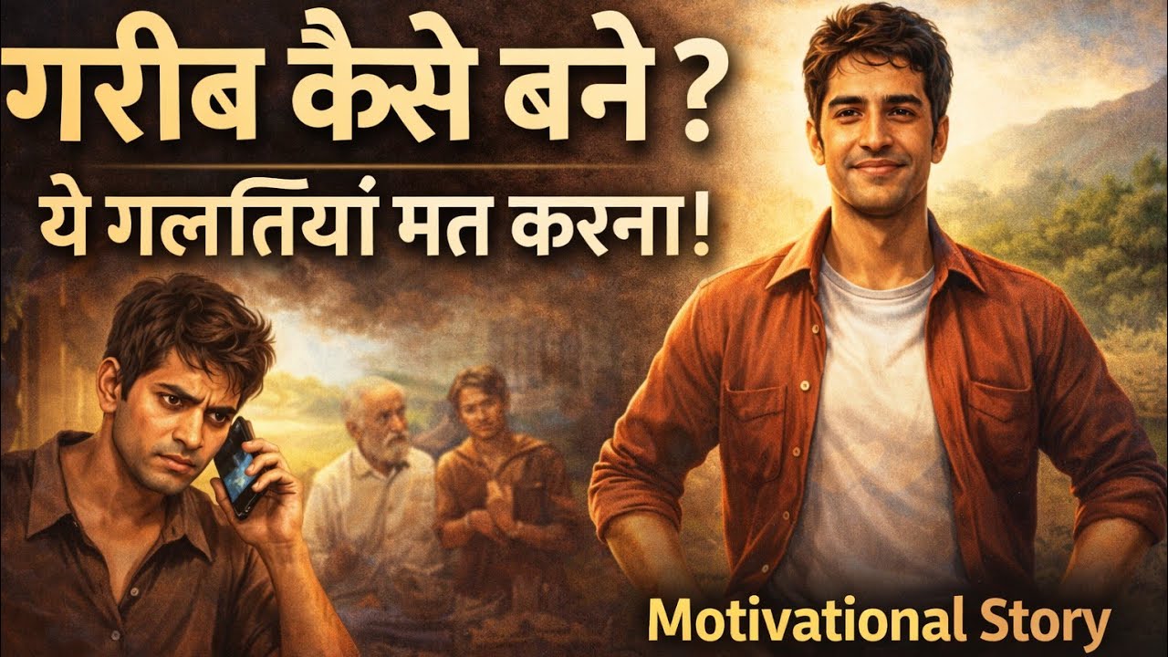 गरीब कैसे बने | एक ऐसी मोटिवेशनल कहानी जो सोच बदल दे