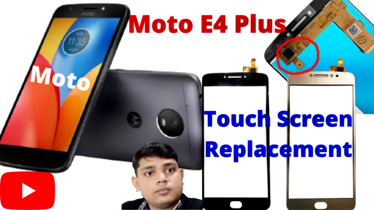 Moto E4 Plus Touch Replacement // Moto E4 Plus Touch Broken