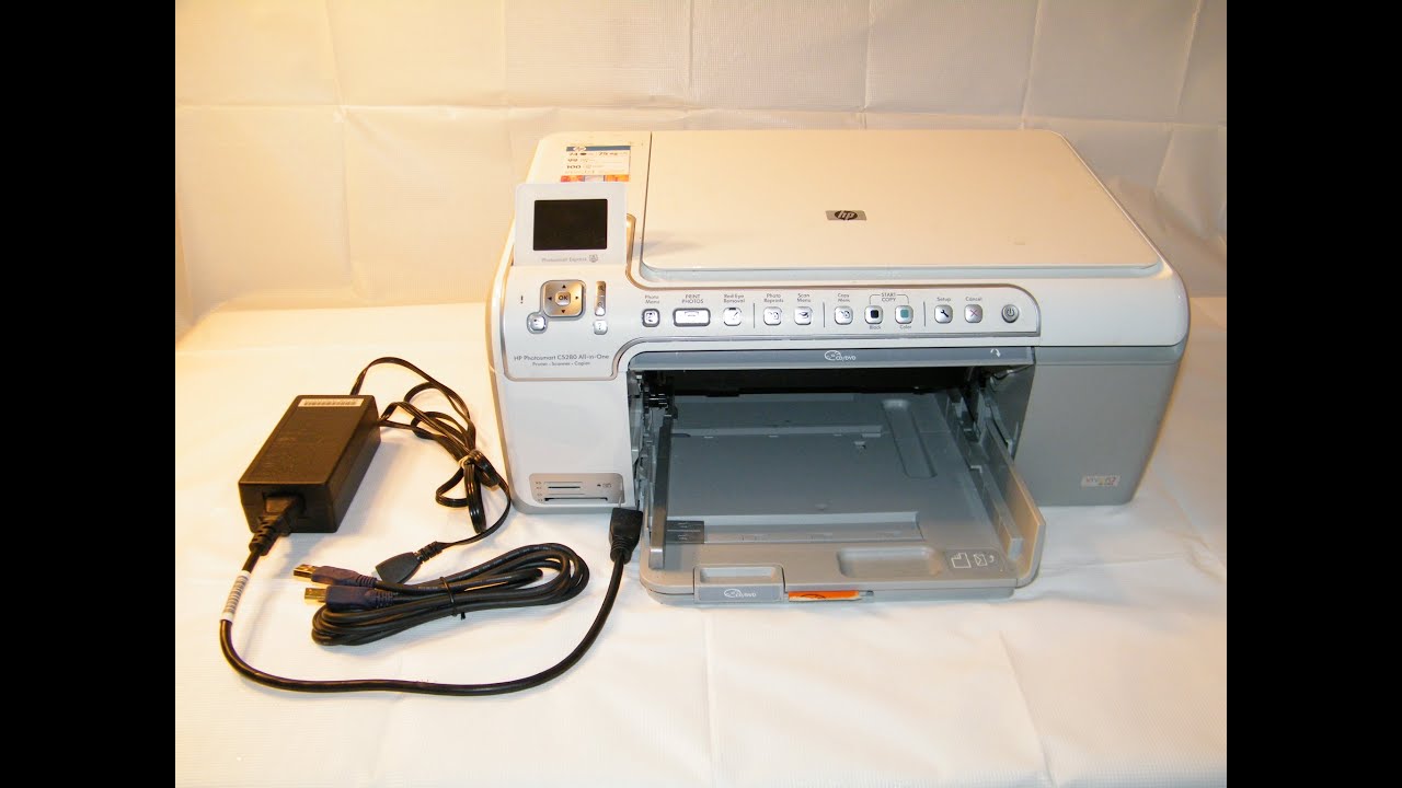 HP C5280 PHOTOSMART ALL-in-ONE PRINTER SCANNER COPIER