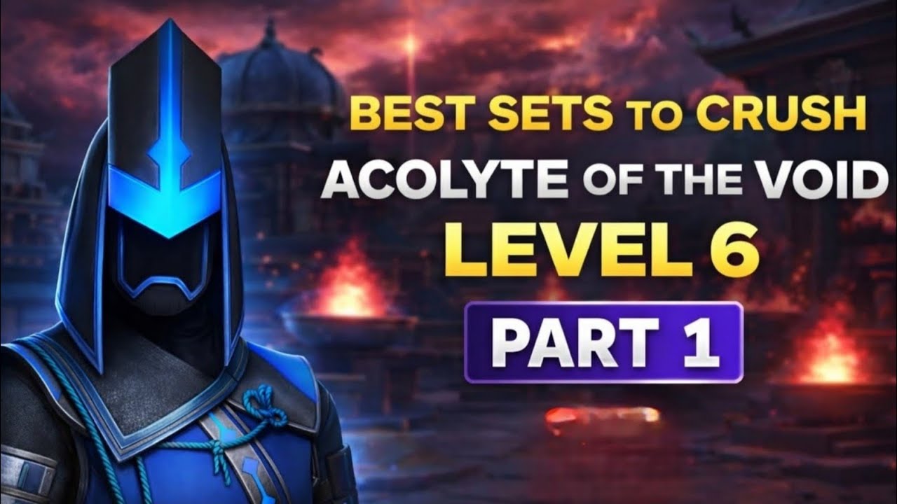 Best sets to beat Acolyte of the void level 6 - Part 1 - Shadow fight 3 