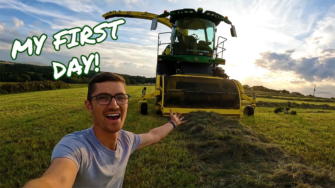 MY FIRST DAY DRIVING THE FORAGER!