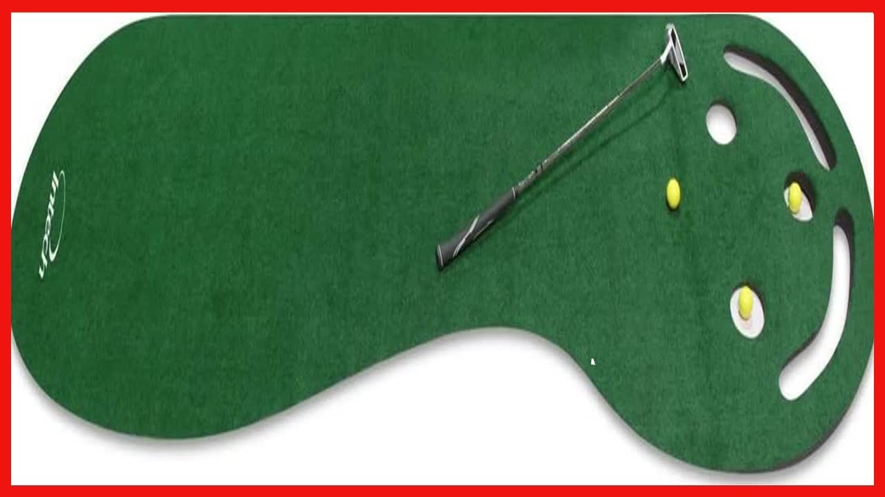 Master Your Putting Game with This Portable 9-Foot Putting Mat