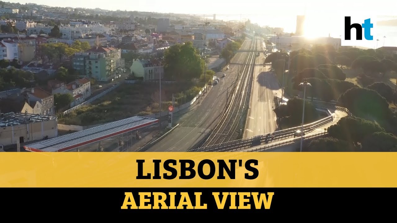 Watch: Aerial view of Lisbon's popular tourist spots, roads amid lockdown