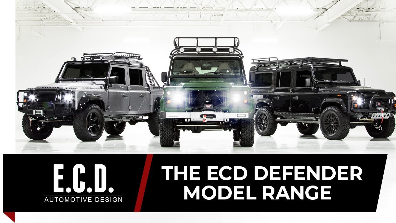 THE ECD DEFENDER MODEL RANGE | 